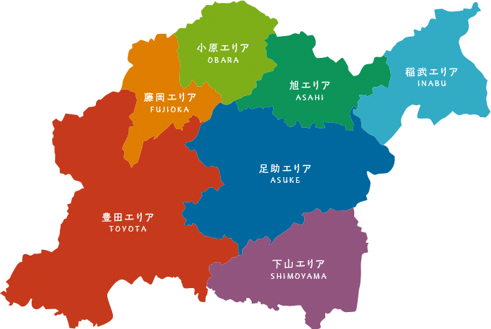 豊田市地図